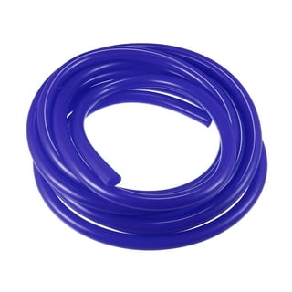 Unique Bargains Auto Silicone Vacuum Tubing Hose Line Hose Pipe Blue ID 6mm  9.84ft Length