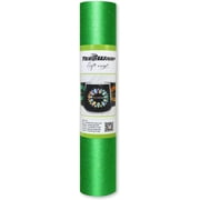 TECKWRAP Shimmer Vinyl Glitter Adhesive Craft Vinyl,1ftx5ft,Apple Green