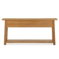 thumbnail image 4 of Magnussen Home Lindon Belgian Wheat Rectangular Sofa Table, 4 of 13