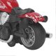 thumbnail image 4 of 1:16 Scale Alloy Motorcycle Toy Sound Light Improve Hand Eye Coordination Pull Back Motorcycle Model for Kids Red, 4 of 4