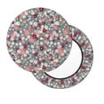 thumbnail image 7 of Uemuo Daisies Flowers Pattern Round Bar Stool Seat Covers Washable Stool Cushion Slipcover Elastic Bar Chair Covers-, 7 of 7