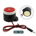 thumbnail image 1 of 1PCS 120dB Loud Siren Home Security Sound Alarm DC12V 24V, 1 of 10