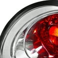 thumbnail image 7 of Spec-D Tuning Euro Chrome Housing Clear Lens Tail Lights Compatible with 1998-2005 VW Beetle, Left + Right Pair Assembly, 7 of 7