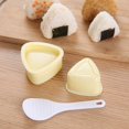 thumbnail image 1 of Molde para sushi, juego de moldes para sushi de 2 piezas, molde para bricolaje, molde para sushi triangular,, 1 of 5