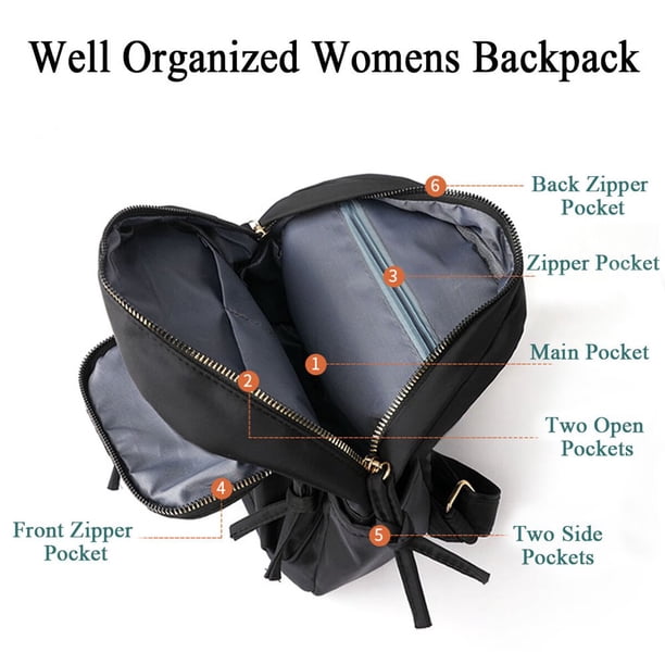 Mini Backpack Purses for Women Lightweight Travel Small  display picture 1