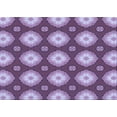 thumbnail image 1 of Ahgly Company Machine Washable Indoor Rectangle Transitional Bright Lilac Purple Area Rugs, 6' x 9', 1 of 7