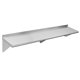thumbnail image 1 of Estante de acero inoxidable 30 x 152 cm 142 kg estantería flotante comercial para restaurante cocina hogar hotel, 1 of 7