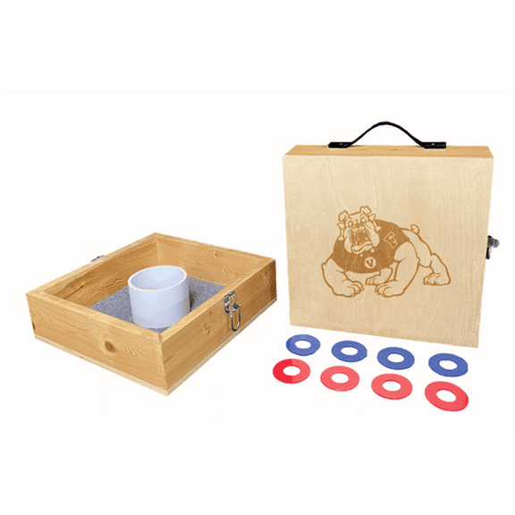 Fresno State University Engraved Square Washer Toss Set