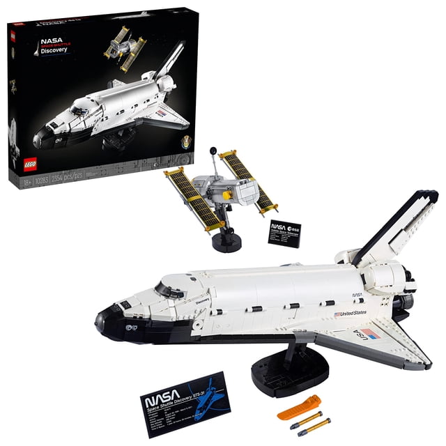 LEGO NASA Space Shuttle Discovery 10283 Build and Display Model for Adults, New 2021 (2,354 Pieces) LEGO -