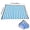 #1 Blue【1 Shade Cloth, 1x 5-meter Pull Rope】, variant on KTFgvq Sun Shade Awning, Water-Resistant, Sturdy Outdoor Canopy, Portable Shelter for Patio Garden Poolside, Blue