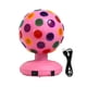 thumbnail image 3 of Lámpara De Bola De Discoteca, Luz Estroboscópica LED RGB Portátil Para Escenarios, Sala, Feliz Cumpleaos, Rosa, 3 of 8