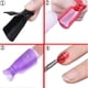 thumbnail image 3 of Nails Art Gel Cap Clip de remojo Manicura UV Clips de uñas Removedor de esmalte de gel Herramienta de envoltura Negro 10 piezas, 3 of 5