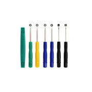 Xsplendor 7 Tools (T8, T6, T5, T-, T+, Plastic & Pentalobe) Repair Kit Opening Tools for iPhone, iPad, GPS, Kindle, Nook, iPod, Watch Repai