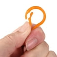 thumbnail image 4 of Plastic Lobster Clasps, Claw Snap Hooks for Keychains DIY Orange, 48Pack, 4 of 6