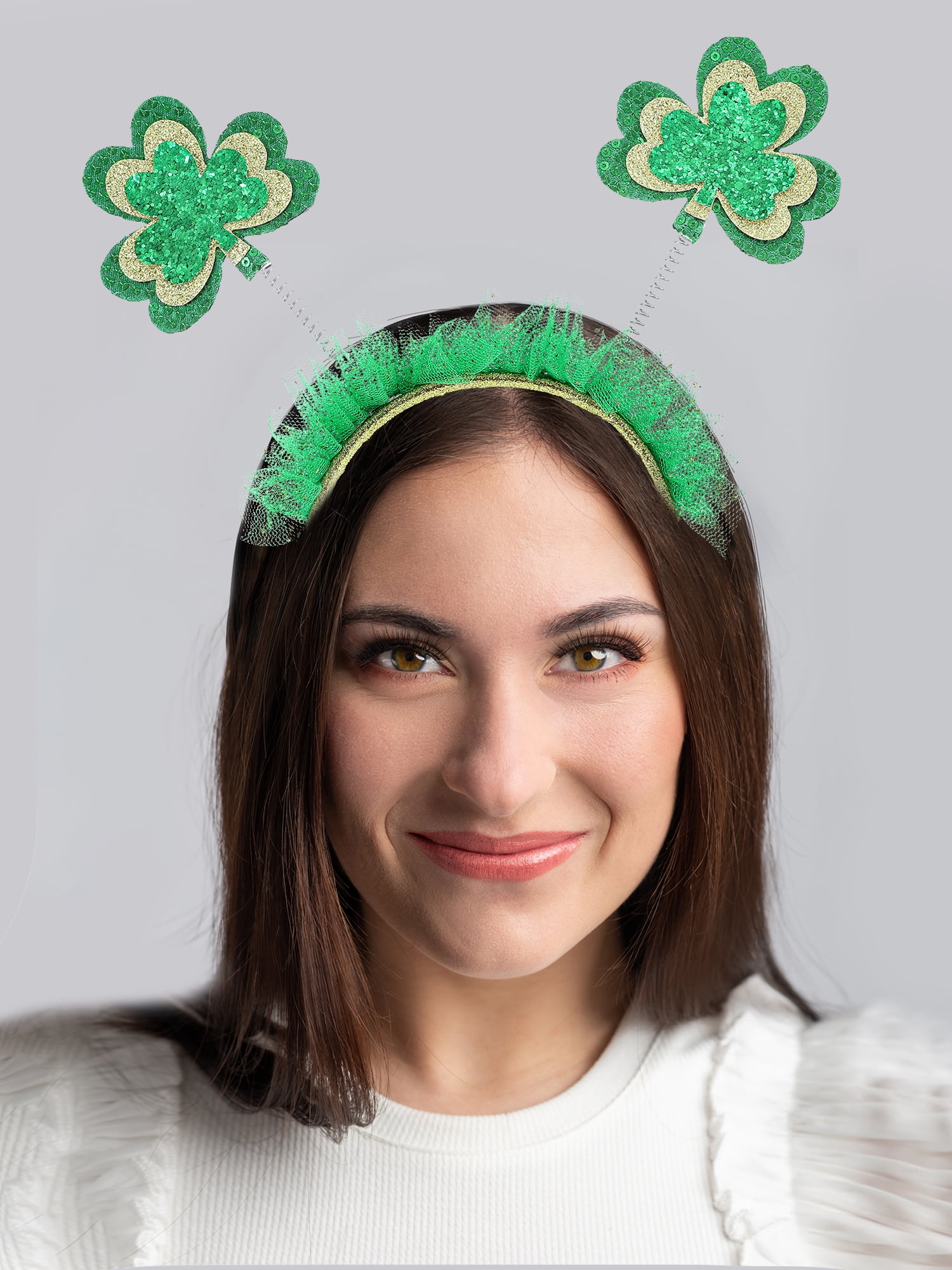 Way to Celebrate St. Patrick's Day Shamrock Headband, 1 Piece