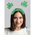 thumbnail image 3 of Way to Celebrate St. Patrick's Day Shamrock Headband, 1 Piece, 3 of 4