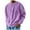 Purple, variant on VSSSJ Mens Oversized Sweatshirt Long Sleeve Crewneck Pullover Shirts Loose Fit Casual Lightweight Workout Athletic T-Shirt Tops Sky Blue L
