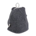 thumbnail image 7 of Rusher Do Not Disturb Sauna Hat 100% Sheep Wool Bath Hat for Men and Women Felt Banya Cap for Bath House Hair and Head Protector Sauna Accessories, One Size, Gray, 7 of 7