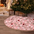 thumbnail image 5 of Sikiie Ladybug And Flowers Christmas Tree Skirt, Christmas Tree Decorations, Christmas Decor, Tree Mat Decoration(30-48IN)-36", 5 of 6