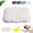 White, variant on Pillow Mellow Sleep, Cloud Pillow, Neck Pillow, Ergonomic Memory Foam Pillows, Cervical Neck Support Pillow, for Side Back Stomach Sleepers