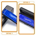 thumbnail image 3 of Shisuyan Beginner Harmonica For Diatonic Key Of C Musical Instrument Smooth Playing For Young Musicians Educational, 3 of 9