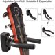 thumbnail image 5 of Soporte de pared con gancho para guitarra Soporte universal para guitarra Soporte de pared con tornillos, utilizado para guitarra acústica, guitarra clásica, guitarra eléctrica, bajo, ukelele Ormromra WL-00173, 5 of 6