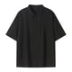 thumbnail image 1 of pstuiky camisetas de manga corta para hombre, Camiseta informal de verano para hombre, de color liso, de manga corta y solapa camisas casuales para hombre l, 1 of 8