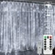 thumbnail image 3 of LED enciende la ventana de la decoración con  de blanco Zulema Luces de cortina, 3 of 8