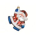 thumbnail image 1 of Red White and Blue Santa Ornament, 1 of 1