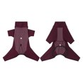 thumbnail image 2 of YYDENG Color‑Block 4‑Legged Pet Hooded Jumpsuit, Warm Adjustable Dog Winter Coat with Leash Hole, Indoor Outdoor Cold‑Weather Dog Apparel, 2 of 6
