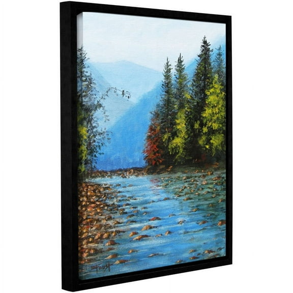 ArtWall Gene Foust "Purified" Gallery-Wrapped Floater-Framed Canvas