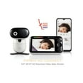 thumbnail image 3 of Moniteur bébé Motorola PIP1610 Connect Wi-Fi HD motorisé - Blanc, 3 of 9