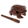thumbnail image 2 of 1x Rana de de Rana Instrumentos de Percusión para Único para Hombres,Mujeres, Guitarristas Medio Baoblaze Rana de madera, 2 of 7