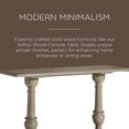 thumbnail image 4 of Maven Lane Arthur Traditional Wooden Console Table in Antiqued Grey Finish, 4 of 6