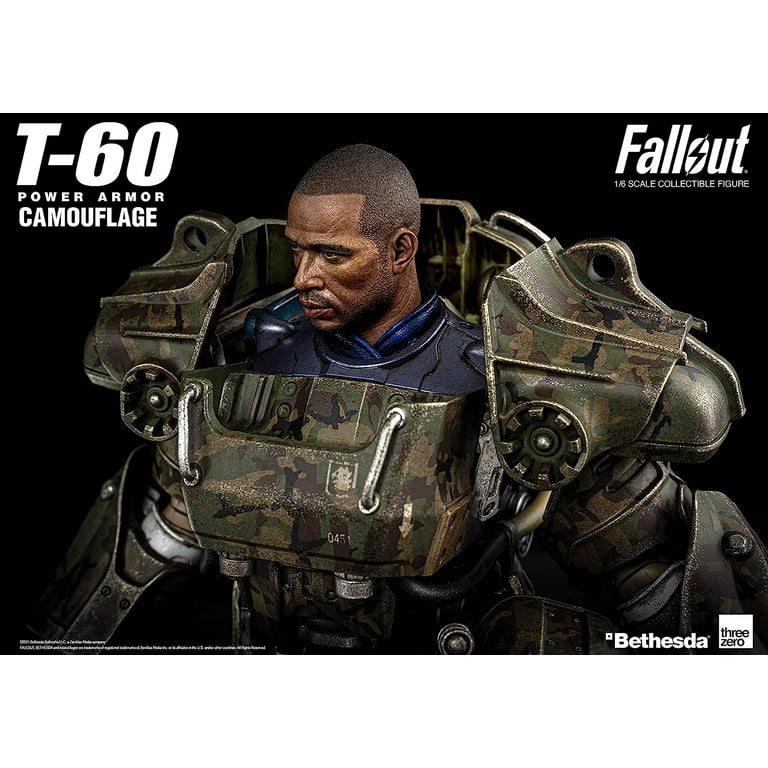 THREEZERO - Fallout T-60 Camouflage Power Armor 1/6 Scale Figure