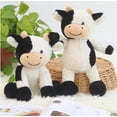 thumbnail image 2 of Nouveau Jouet en Peluche Bébé Vache Doudou 25cm, 2 of 6