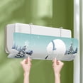 thumbnail image 4 of LSLJS Régulateur Mural Régulateur de Volet Pare-Brise Mural Anti-Souffle Direct Guide de Vent Capot Déflecteur de Sortie, Pare-Brise de Climatisation, 4 of 9