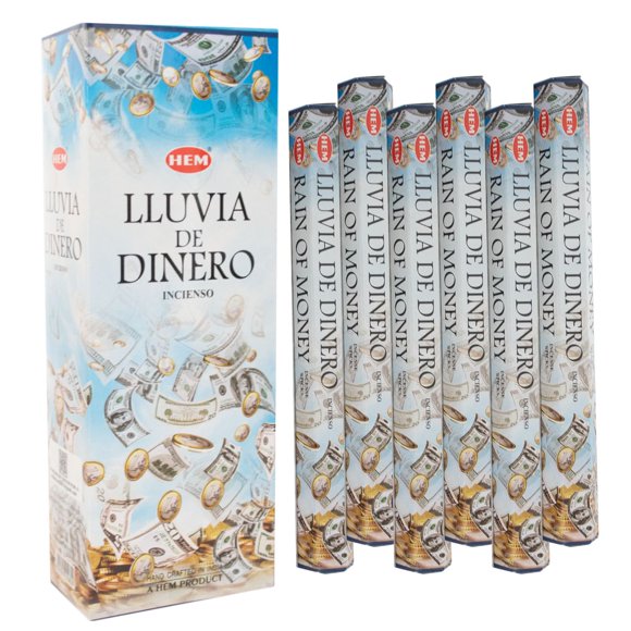 Incienso lluvia de dinero