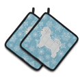thumbnail image 1 of Soportes para Macetas Caroline's Treasures Copo de Nieve de Invierno BB3536PTHD 7.5HX7.5W Multicolor, 1 of 1
