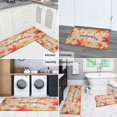 thumbnail image 6 of 2 Pieces Of Kitchen Rugs and Mats Non Skid Washable Fall (60) Kitchen Mat,Floor Cushion Waterproof Rug,Rubber Backed Area Rugs for Laundry 47*17+30*17, 6 of 7