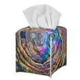 thumbnail image 7 of ZUXONGSY Marble Print Square Tissue Box Cover PU Leather Tissue Cube Box Cover Stylish Tissue Box Cover Easy to Clean Tissue Organizer Case for Bathroom,Car,Bedroom, Hotel, Office, 7 of 7