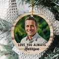 thumbnail image 2 of Add Photo Family Christmas Ornament 2025, Picture Text Name Christmas Ornament, Gift for Couple Family Friends Grandparents, Custom Gift Memorial Keepsake Christmas Ornament, 2 of 5