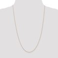 thumbnail image 2 of 14K Rose Gold .8mm Diamond Cut Cable Chain 24 Inch, 2 of 5