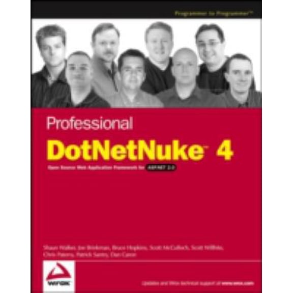 Pre-Owned Professional Dotnetnuke 4: Open Source Web Application Framework for ASP.NET 2.0 (Paperback) 0471788163 9780471788164