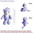 thumbnail image 5 of Cat Stuffed Animal Cute Plush Toy Gifts for Kids or Adults (13.78 inch, Purple), 5 of 5