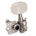 thumbnail image 2 of Mosiee Guitar Tuning Pegs Anti-Rust For Acoustic Guitar For Folk Parts Set Silver, 2 of 9