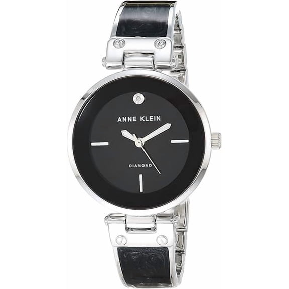 Anne Klein Genuine Diamond Dial Bangle Ladies Watch