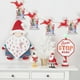 thumbnail image 5 of pstuiky Adornos navideños colgantes de madera para colgar en el árbol de Navidad. Regalos originales y bonitos para la familia., 5 of 6