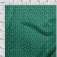 thumbnail image 3 of oneOone Viscose Chiffon Teal Green Fabric Peach Sewing Material Print Fabric By The Yard 42 Inch Wide, 3 of 4