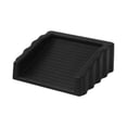 thumbnail image 4 of Tope de puerta de goma para puerta, protector de pared, fácil de usar para baldosas, suelos de madera, Negro, 4 of 9
